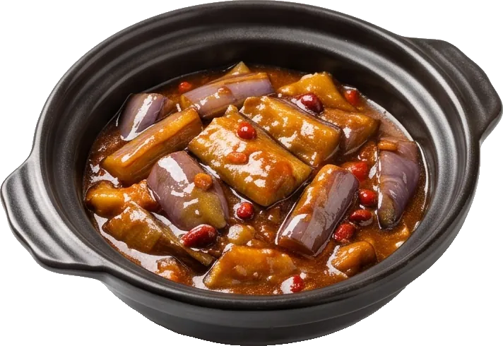 Eggplant claypot